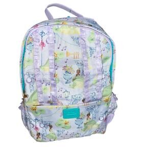 Posh Peanut Disney Princess Tiana collection ruffled purple backpack bag NEW